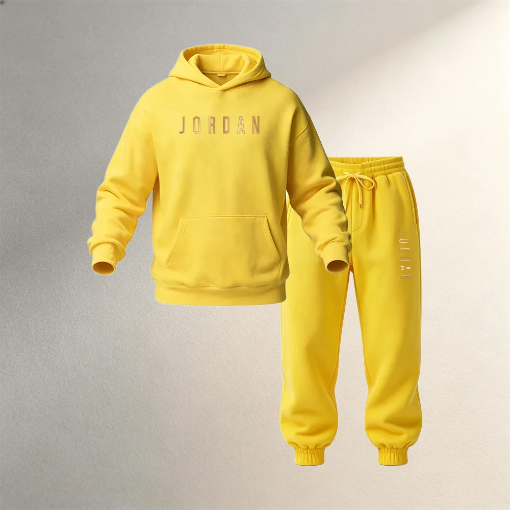 メンズ服 2ピース プルオーバーフーディー 秋冬 スポーツカ - Street Fashion In China のレビューと価格