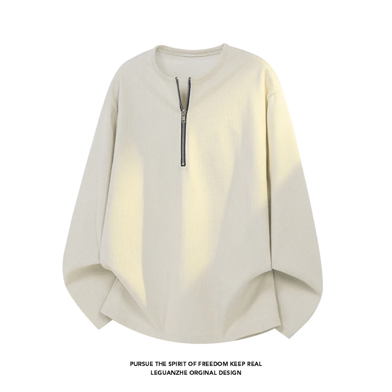 メンズユースストリートファッション 長袖トップス クルーネッ - Street Fashion In China のレビューと価格
