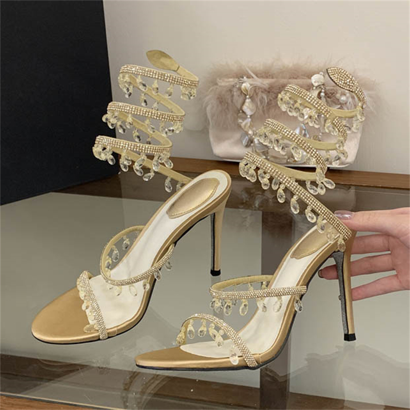 Eilyken 新しいセクシーな薄型ハイヒールペンダントクリ - Street Fashion Shoes のレビューと価格