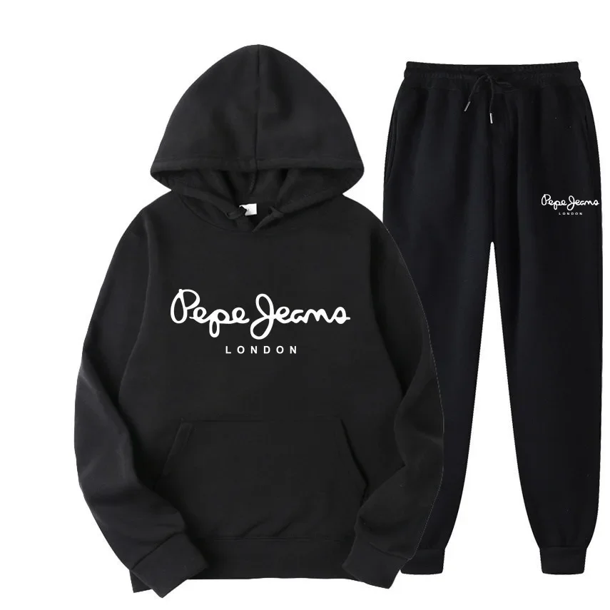 男女兼用プリント入りフーディートラックスーツ上下セット ヒッ - Street Fashion Dance のレビューと価格