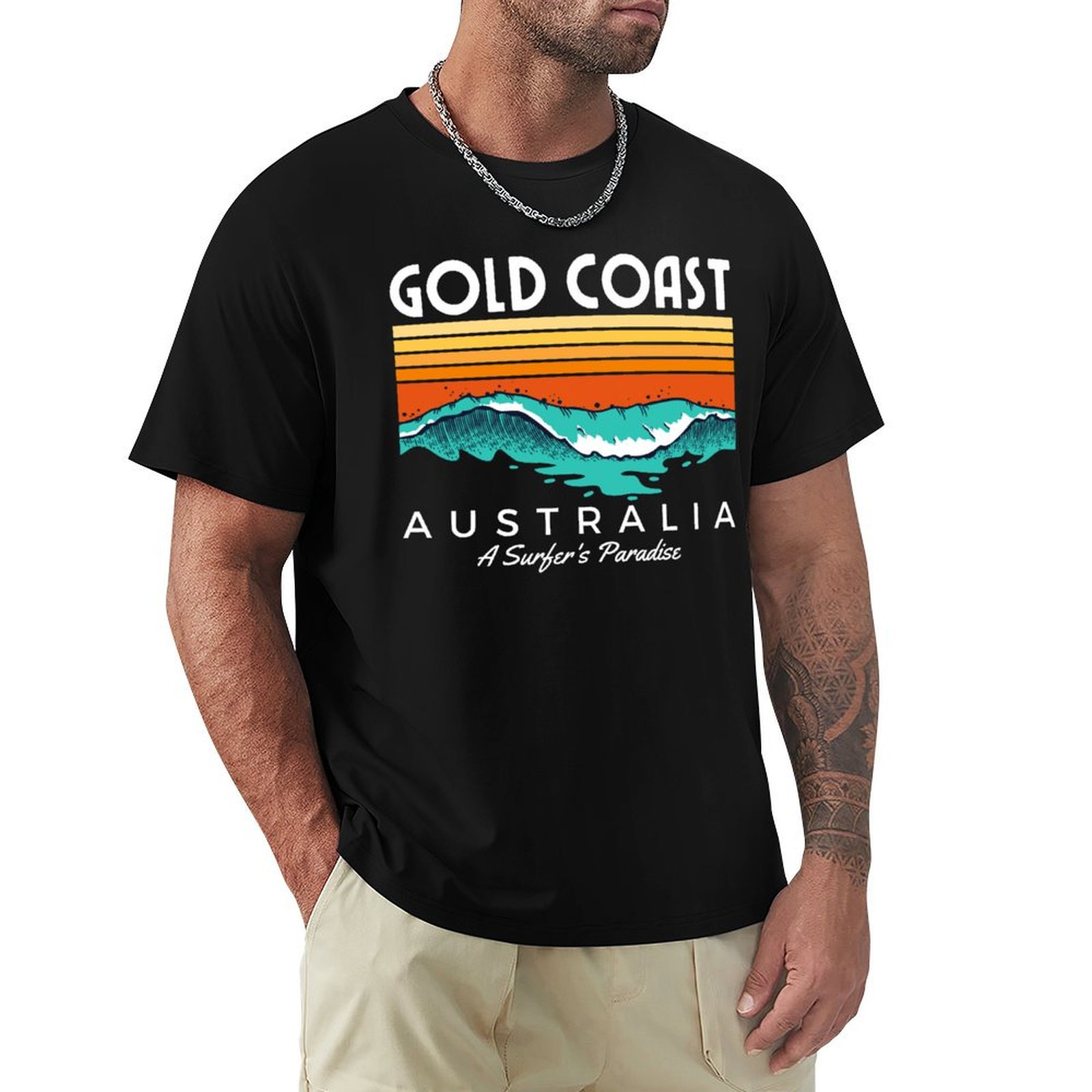ゴールドコースト オーストラリア サーファーズパラダイス T - Street Fashion Australia のレビューと価格