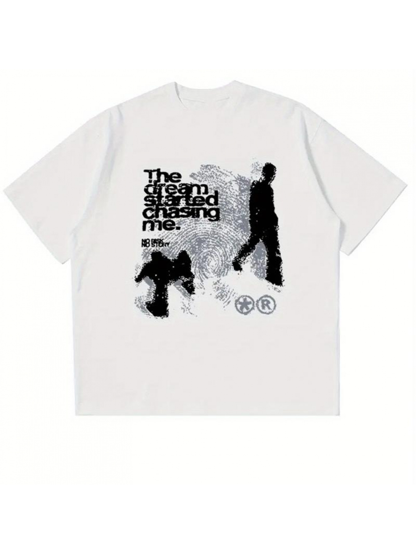 ユニセックス Y2K レトロ柄Tシャツ、黒と白のカラーパレッ - Street Fashion Color Palette のレビューと価格