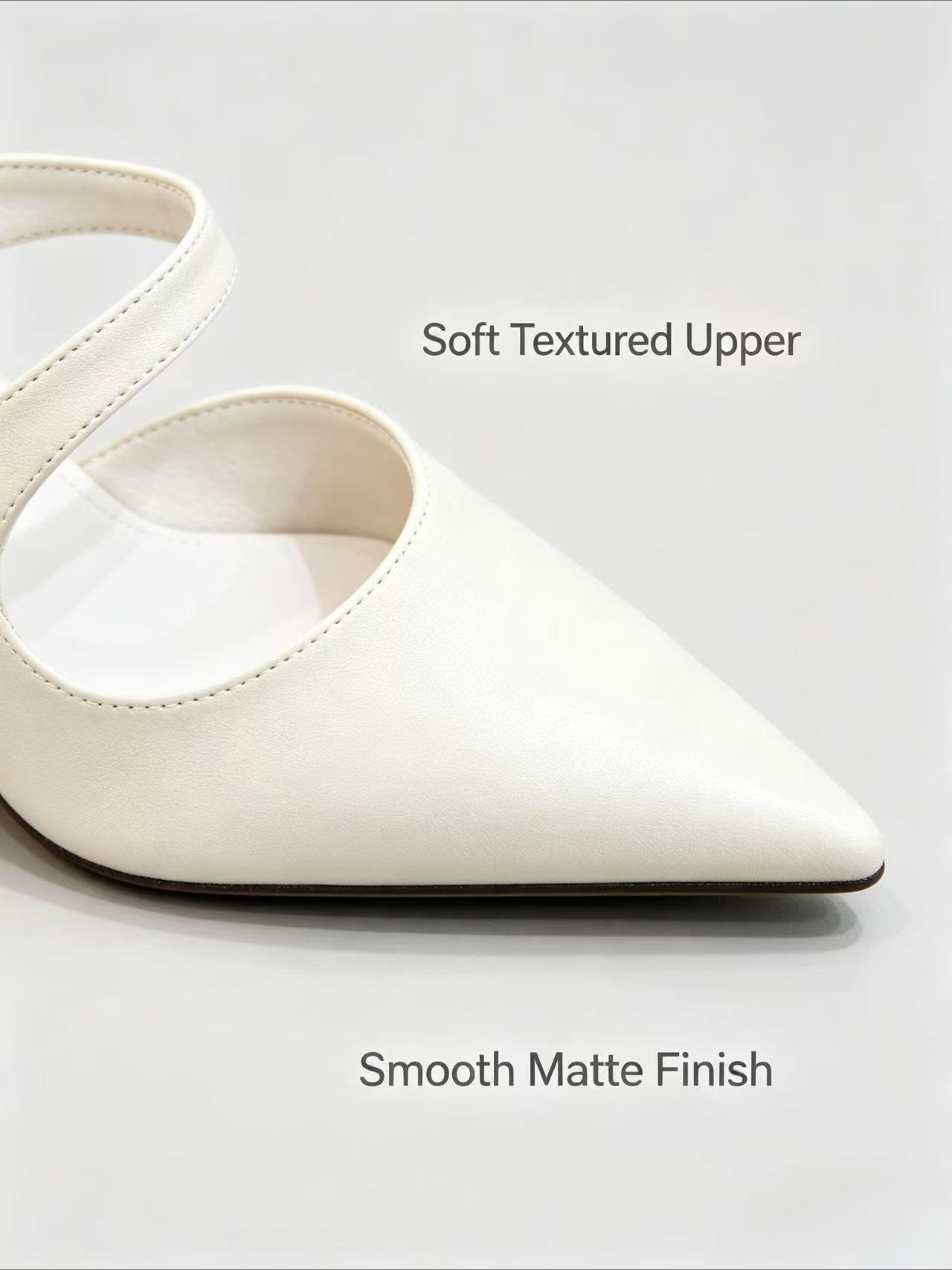 レディース ポインテッドミュール ハイヒール ストレッチサン - Street Fashion Shoes のレビューと価格