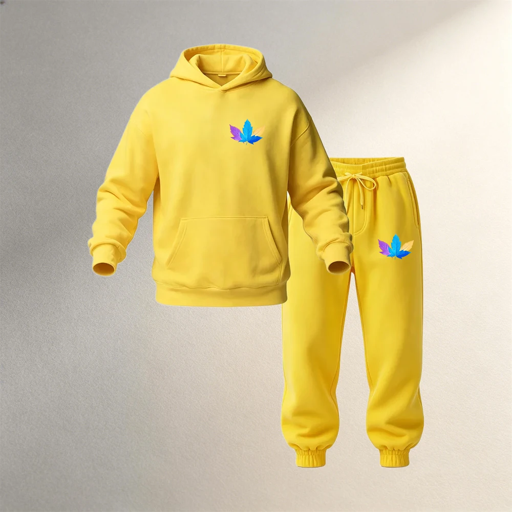 メンズ服セット プルオーバー 2点セット 秋冬 スポーツ カ - Street Fashion In China のレビューと価格