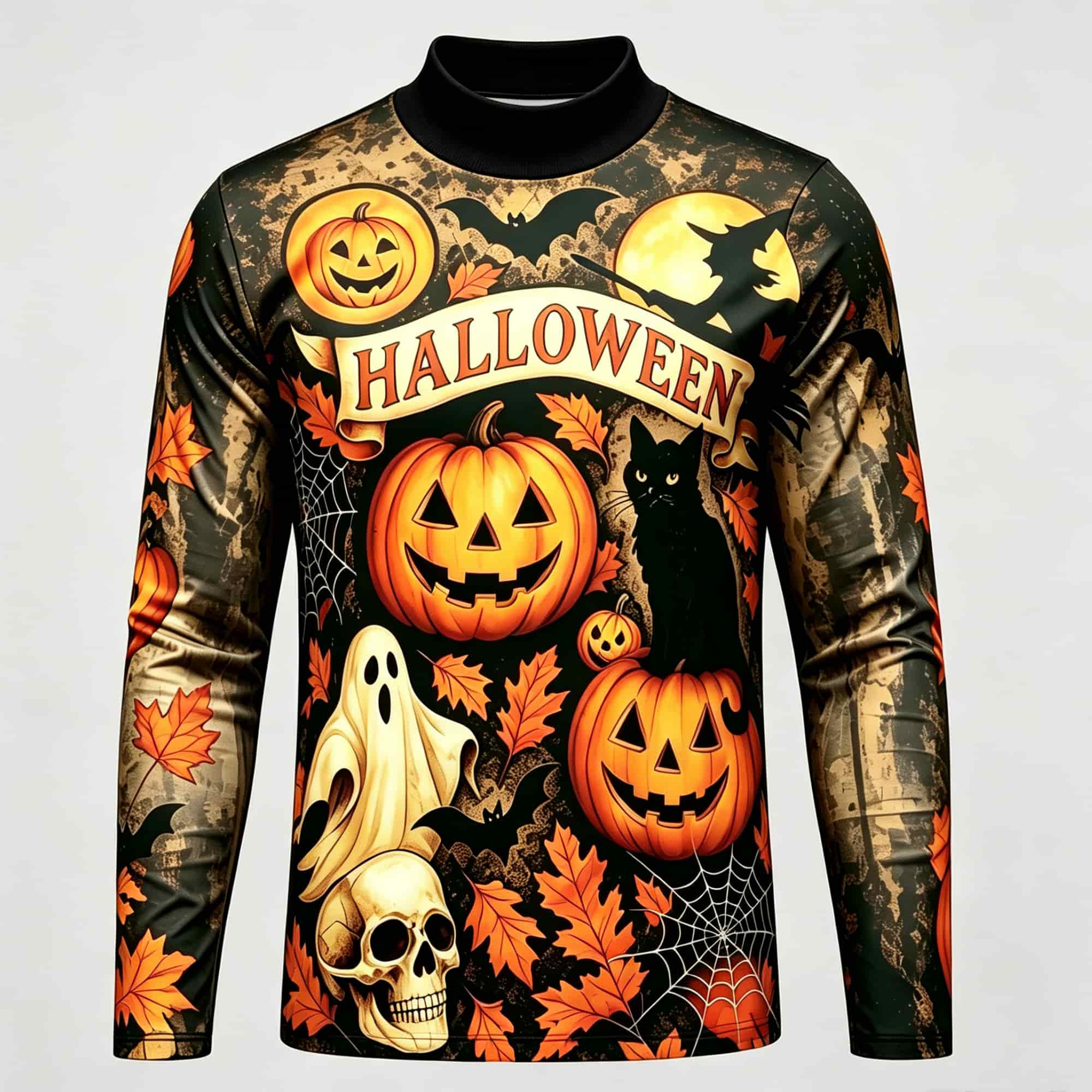 カジュアルファッションストリートスタイル ハロウィンプリント - Street Fashion In China のレビューと価格