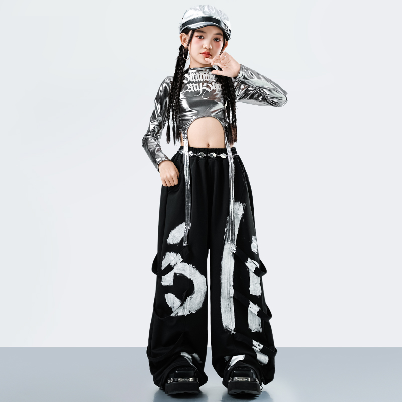 韓国 Y2K キッズストリートウェアスタイルヒップホップダン - Street Fashion Dance のレビューと価格