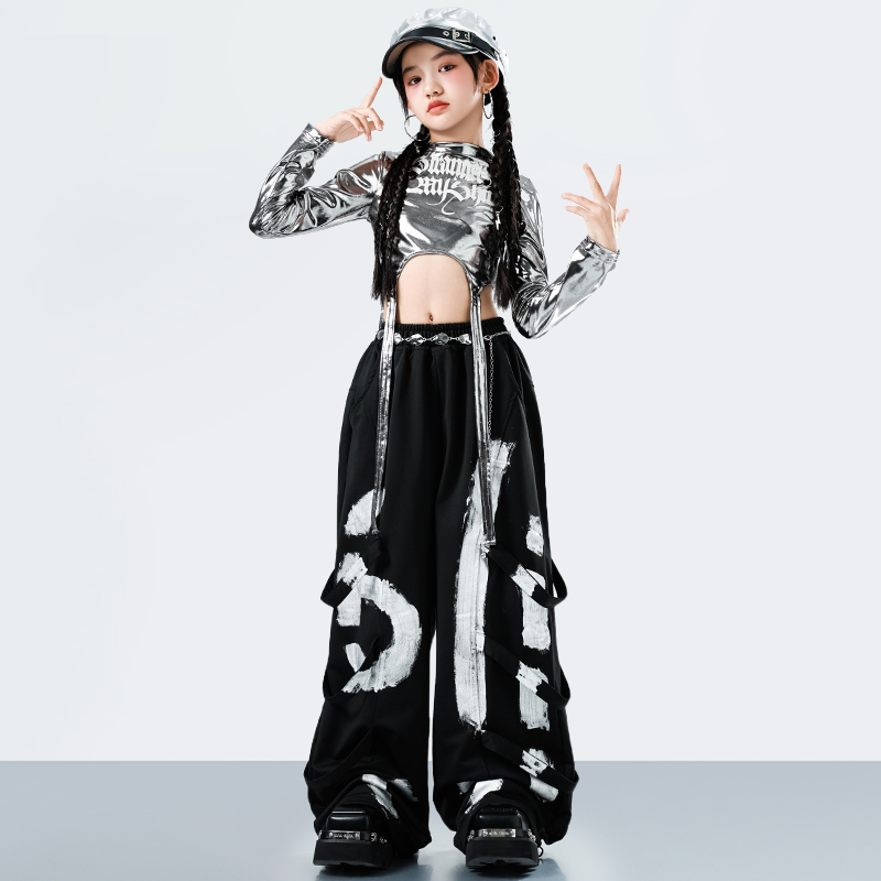 韓国 Y2K キッズストリートウェアスタイルヒップホップダン - Street Fashion Dance のレビューと価格