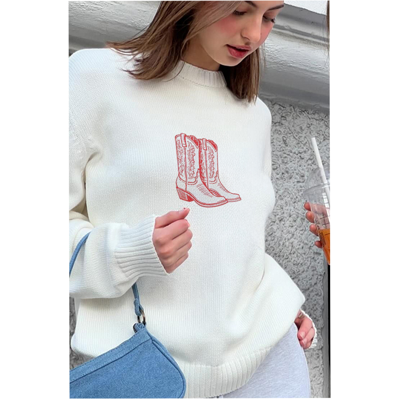 レディース特大ニットセーター,韓国ファッション,原宿,ヴィン - Street Fashion Zara のレビューと価格